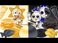 SUNDROP VS MOONDROP | Light VS Dark Mukbang Animation | FNAF Security Breach ANIMATION