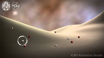 The formation of water on interstellar dust particles