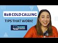 B2b cold calling tips that work  jazzlyn lozada  telecrew outsourcing