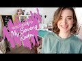 Sewing Room Tidy & Tour May 2020 || DO RE MI FA SEW