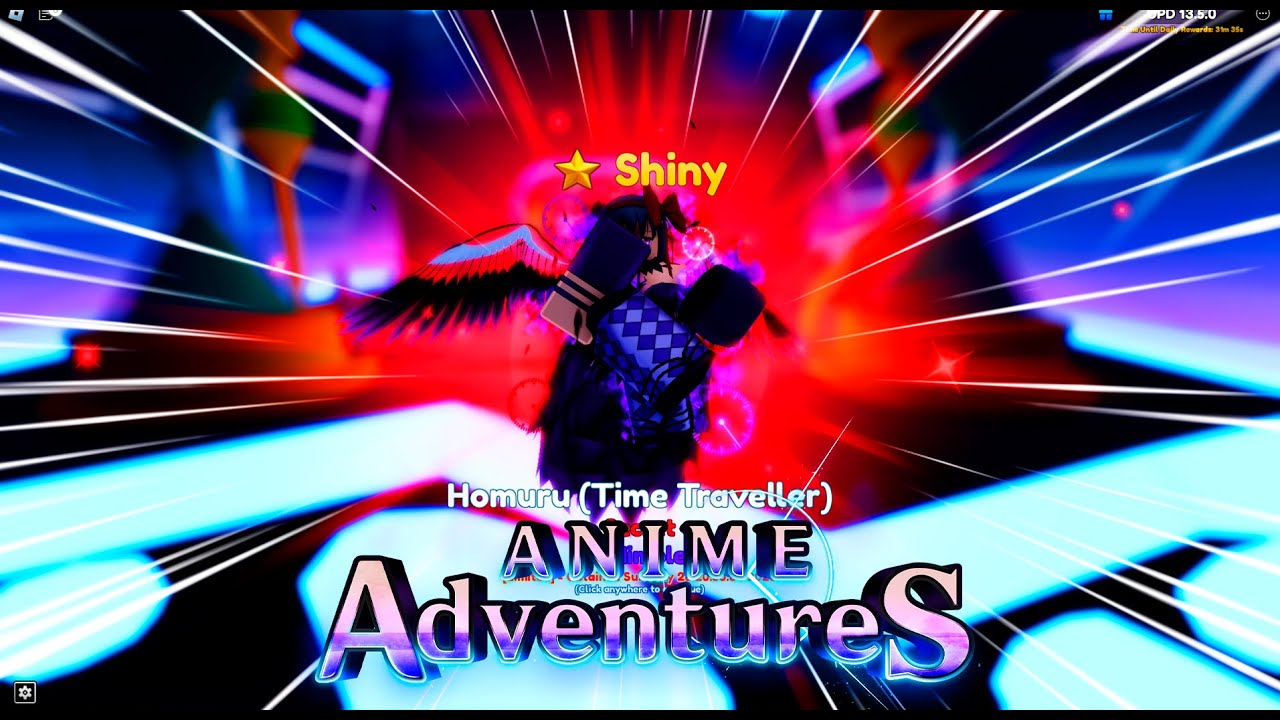 Anime Adventures - *SHINY* Homuru (Time Traveler) (All Attacks +