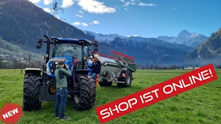 Die letzte Gülle muss raus! Shop ist online#gülle #viral #zillertal #winter