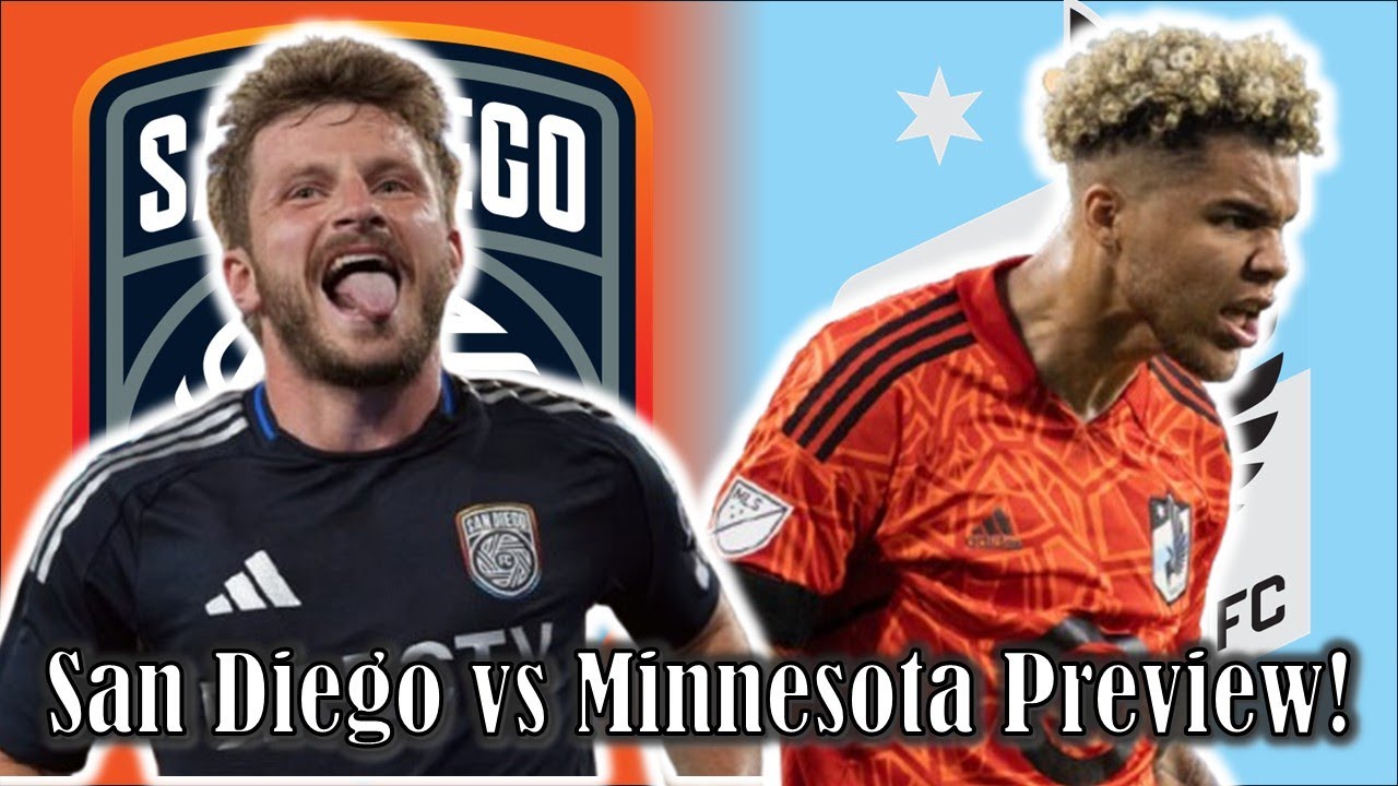 San Diego FC vs Minnesota United Round 2 Previews and Predictions! #MLS ...