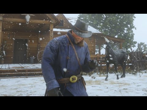 It's Snowing EVERYWHERE in Red Dead Redemption 2