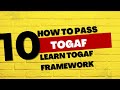 TOGAF 9.2 - How to pass TOGAF and learn TOGAF framework (Free course in Description)