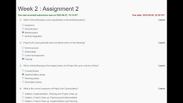 Week 2 Project Management For Managers