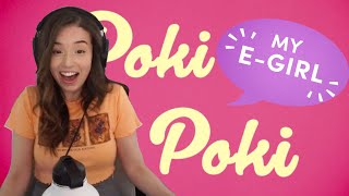 I WROTE POKIMANE A SONG AND IT GOT STUCK IN HER HEAD!! - "POKI POKI" LIVE REACTION