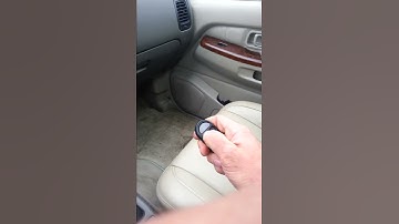 Infinity/Nissan key fob programming