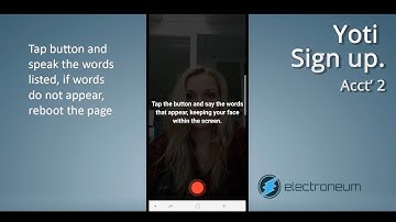Yoti Sign up process (How-To tutorial) Account level 2