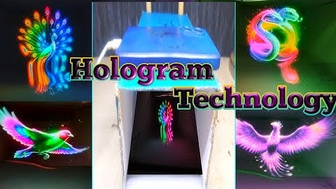 How to Make a Homemade Hologram Projector | DIY Hologram Technology at Home