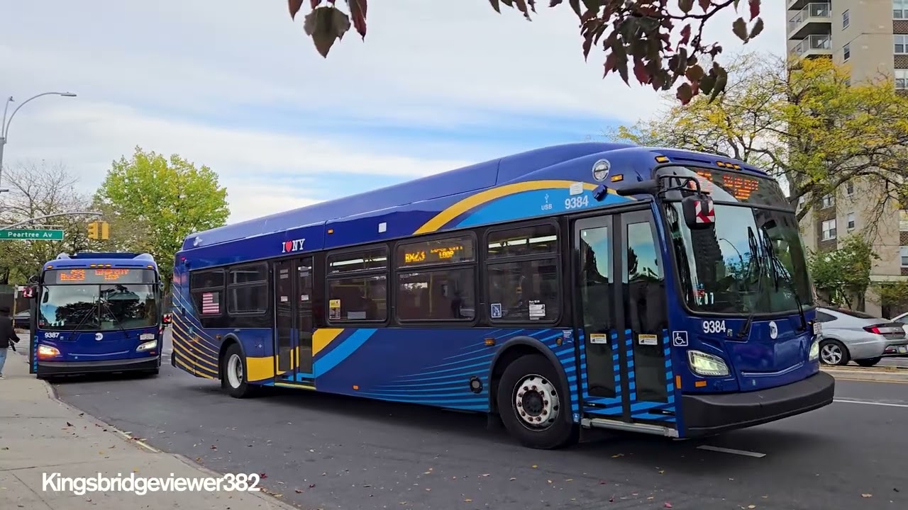 MTA Bus Company: 2024 New Flyer XD40 Xcelsior 9384 & 9387 on the