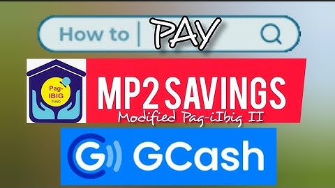 HOW TO PAY MP2 VIA GCASH| MODIFIED PAG-IBIG 2| MYRA MICA
