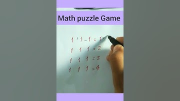 Genius IQ test math puzzle 🔥#puzzle #logic #tricks #shorts