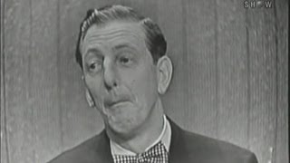 What's My Line?  Ray Bolger; Johnny Carson [panel] (Apr 8, 1956)