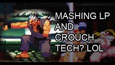 How effective is mashing crouch tech and jabs in 3rd Strike?