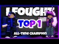 Top 1 all time champion vs lordheaven