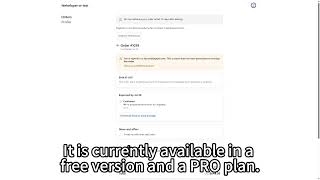 The order list will appear once the status is returned.