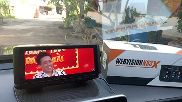 WEBVISION N93X : nghe nhạc & xem phim online, camera hành trình , dẫn đường bằng giọng nói