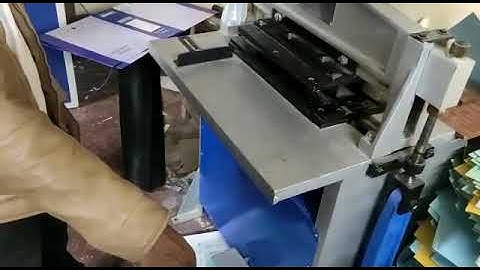 BOX FILE PUNCHING MACHINE