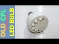OLD Broken CFL Convert into LED Bulb