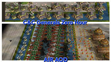 C&C Generals Zero Hour - AOD ( Air AOD 2011 by cando map )