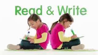 Leapreader is the complete learn-to-read-and-write system that helps
your child learn to read and write by sounding out words guiding
letter strokes inte...