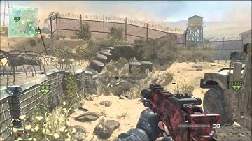 MW3- Random throwing knife on dome