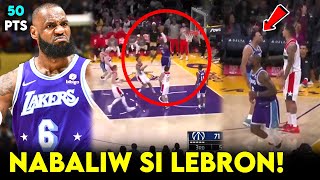 Lebron James NABALIW at Gumawa ng 50 Pts! Natulala si Kuzma, Pinagaasar pa ni THT! Lakers vs Wizards