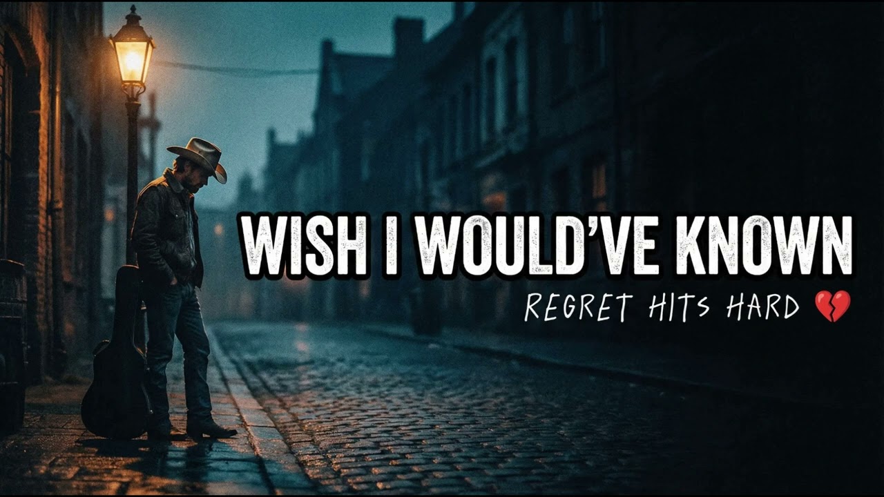 Wish I Would’ve Known – Emotional Country Rap | Regret & Real Life 💔