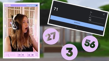 Number Generator RANDOMLY SELECTS MY ITEMS in the Sims 4?! 🏠 | Sims 4 Build Challenge