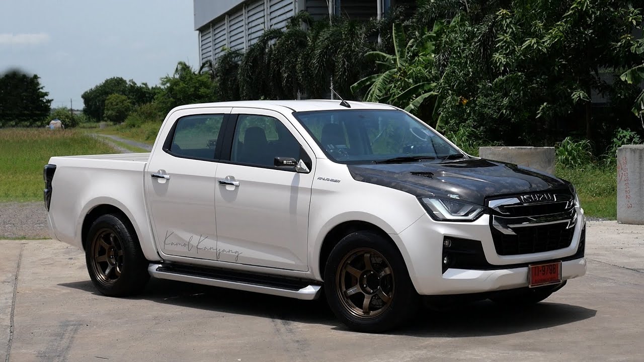 บุกฟาร์มยีราฟ กมลการยาง อัพเดท D-Max 2020 สเต็ปหน้า 2 หลัง 4 น้ากมล : รถซิ่งไทยแลนด์