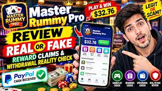 مراجعة لعبة Master Rummy Pro: حقيقية أم وهمية؟ كشف حقيقة المكافآت وعمليات السحب screenshot 5