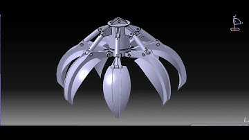 Simulation - Scissor Type Grab Bucket