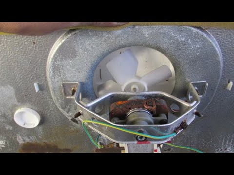 como desarmar y reparar un ventilador de refrigerador - YouTube