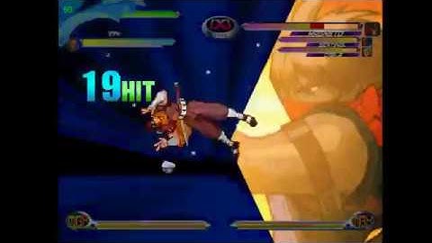 MvC2 - Akuma/Strider/Juggernaut - combo work in progress