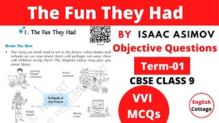 The fun they had objective questions | class 9 the fun they had mcq