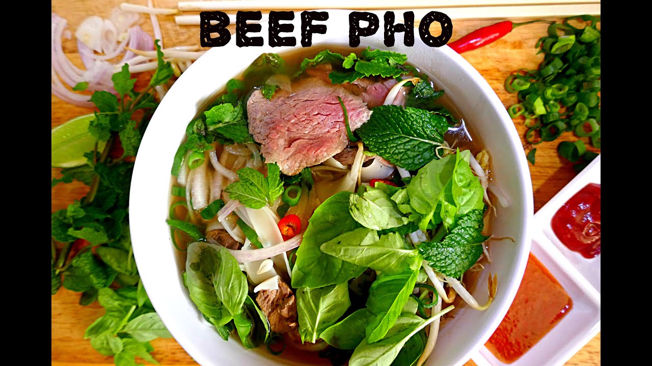 Beef Pho Vietnamese Beef Noodle Soup Pho Tai Nam YouTube Beef Pho Vietnamese Beef Noodle Soup Pho Tai Nam YouTube