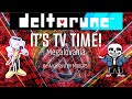 ♥️📺🎸It's TV Time, But With a little Megalovania|【Deltarune x Undertale】|Re-Arranged | 🔁