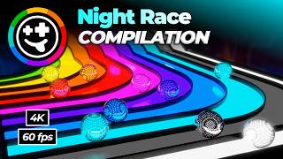 *NIGHT* Marble Race Compilation 5 | #marbles #marblerace #asmr #physics #3danimation #simulation