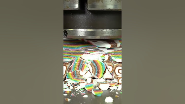 Hydraulic Press vs Giant Jawbreaker 😱 (Satisfying ASMR)
