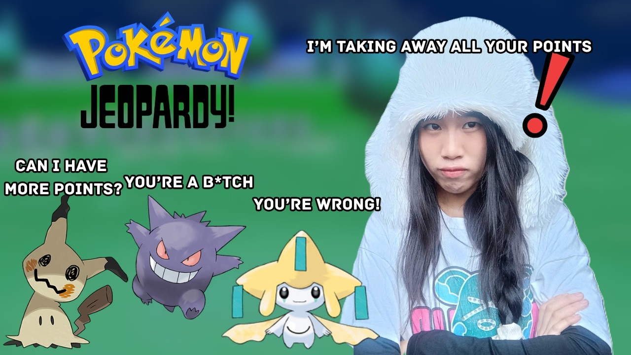 pokemon jeopardy but the host is done with everyone I FAERITE JEOPARDY 5: POKEMON