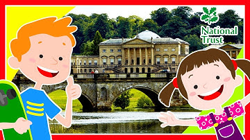 For Children - Kedleston Hall exploring. English country house. National Trust.
