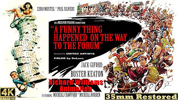 A Funny Thing Happened on the Way to the Forum (1966) Richard Williams Animation (35mm 4K Restored)