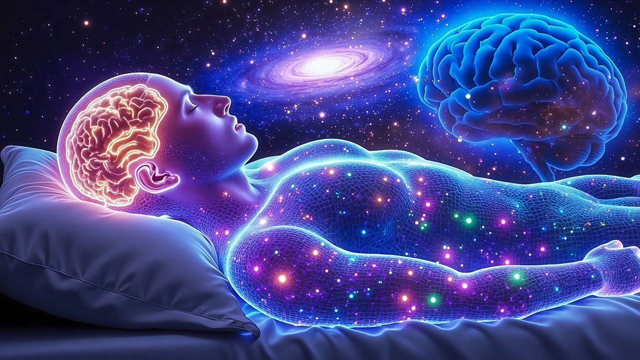 432Hz + 528Hz + 741Hz | The DEEPEST Healing Sleep: Whole Body Regeneration, Relieve Stress