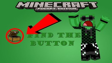 FIND THE BUTTON Custom Minigame Map / Minecraft PE w/CoolSkinGamer001 [FILIPINO]