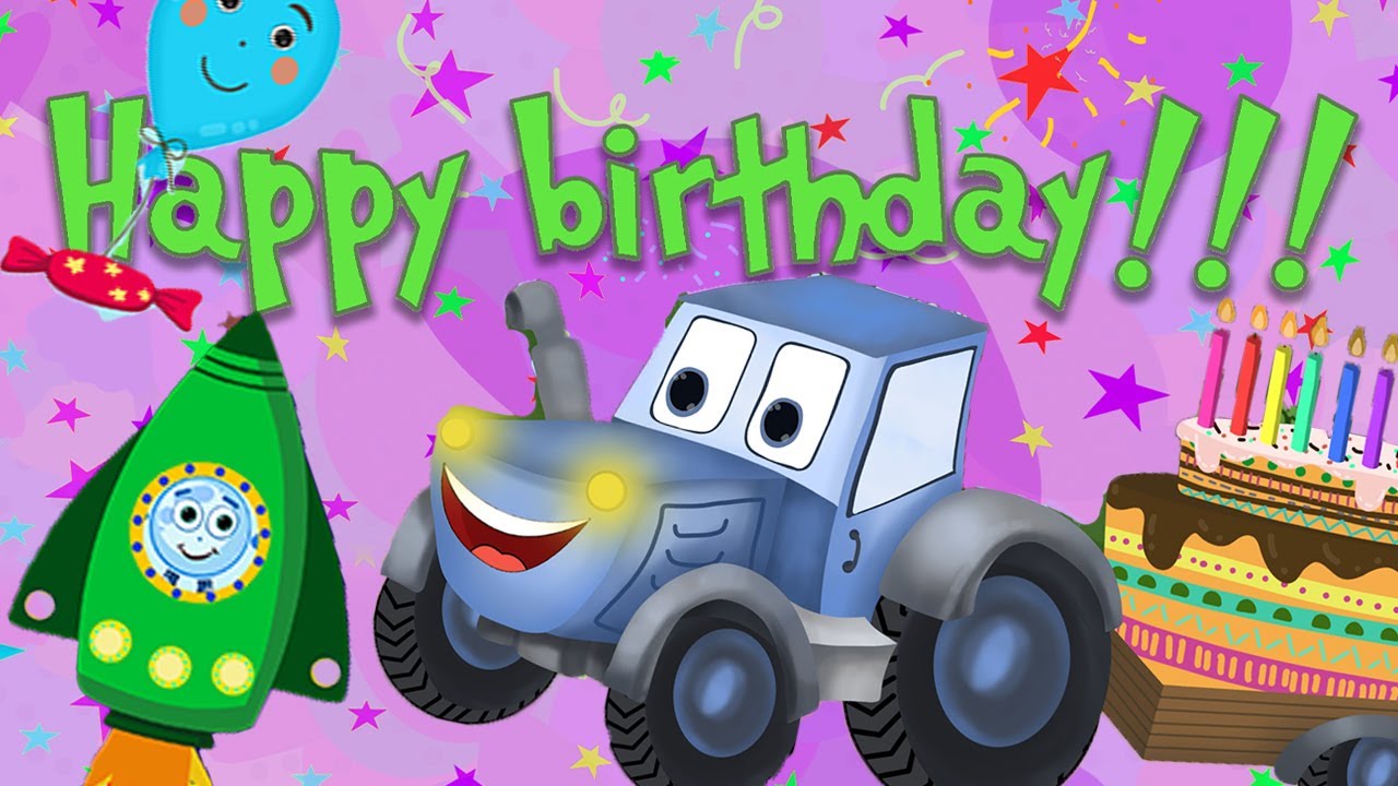 HAPPY BIRTHDAY | cartoon version for children | Nazar SAVKO| Made