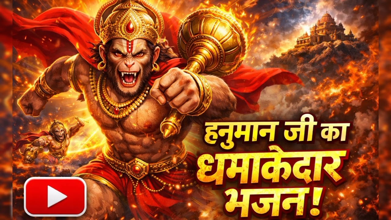 हनुमान जी का ऐसा भजन जो हर संकट दूर कर दे 🚩 | Powerful Hanuman Bhajan 2026