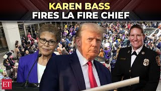 California Mayor Karen Bass sparks Union uproar, fires LA Fire Chief