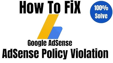 How To Fix Policy Violation on Google Adsense 2021 |  100% Problem Fixed - Adsense Approval Tips