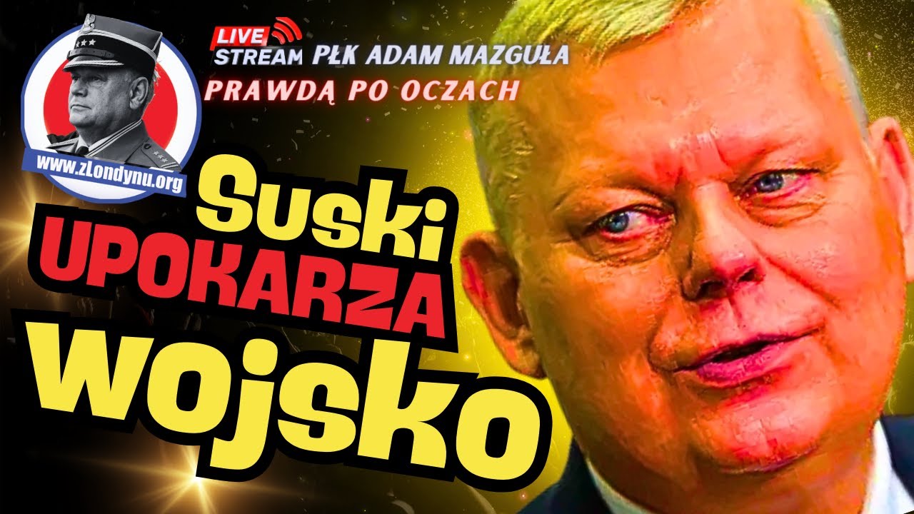 Suski pluje na polski mundur. Płk Mazguła zaniemówił